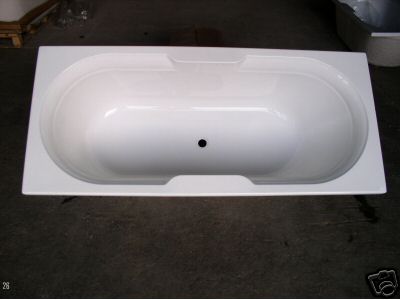Sanitaeracryl-Badewanne Markenware - 170 x 74 x 43 cm