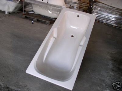 Badewanne 170x75cm ergonomisch geformt